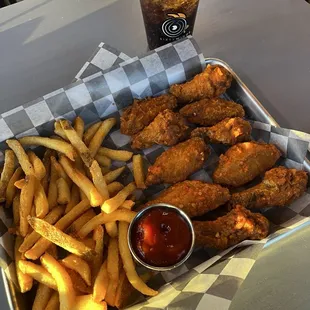 Killer heat bone in wings (1lb)