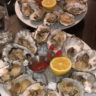West coast oysters