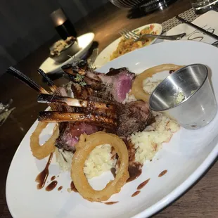 Lamb Chops before I ate them LOL!