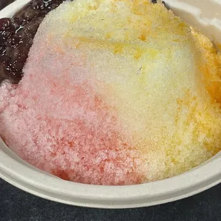 Rainbow w/ azuki beans