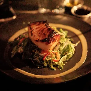 Miso cod was expensive but good