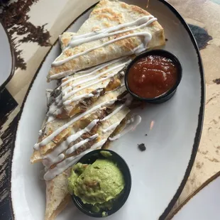 Barbacoa Quesadilla