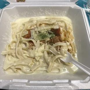 Salmon Alfredo