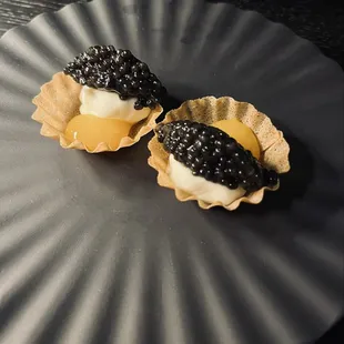 Caviar tartlette