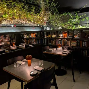 Outdoor covered seating - very pretty!