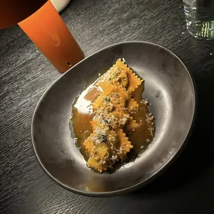 Braised Lamb Ravioli