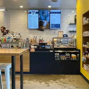 Welcoming coffee bar
