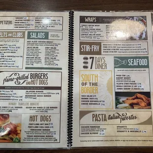 They're prices have gone up a LOT since anyone posted their menu