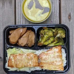 Green Curry platter yumm