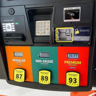 the price of a gas station