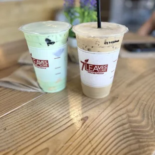 Mung bean my fav and Vietnamese ice coffee less sweet