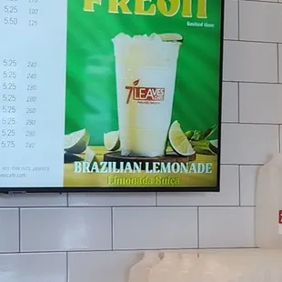 Brazilian Lemonade