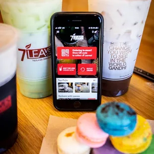 Download our mobile app to earn points and redeem rewards