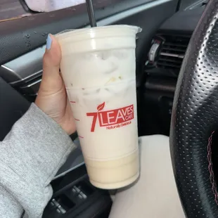 Jasmine tea with sea cream - upsize