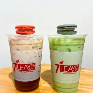 Assam Milk Tea and Mung Bean Milk Tea