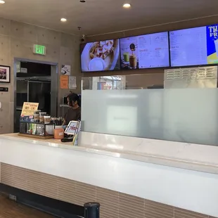 Easy &amp; simple to order at the counter.