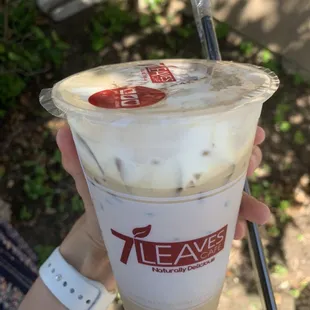 house coffee with not so light ice