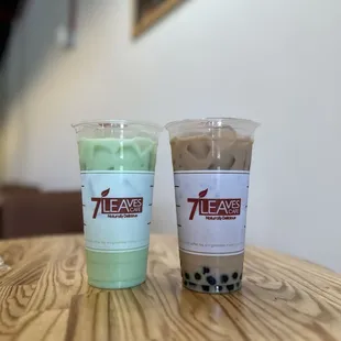mung bean pandan milk