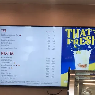 Menu as of 03/16/2024