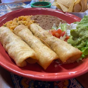 Chicken Flautas