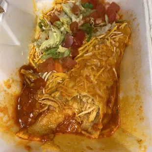 Enchilada Plate