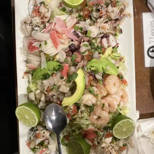 Seafood Salad (octupus,shrimp,etc)