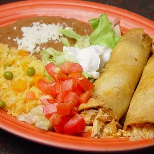 Mexican taquitos