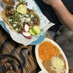 Carne asada tacos