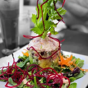 Crab and Avocado Salad @whaevaeats