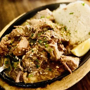 Pork Adobo. Is my Tito working in the Kitchen