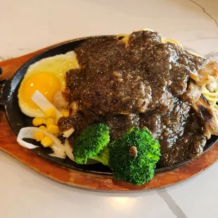 steak, food
