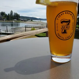 Hefe and a view!