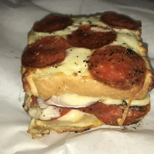 Loaded Grilled Cheese #Onlyat7senses