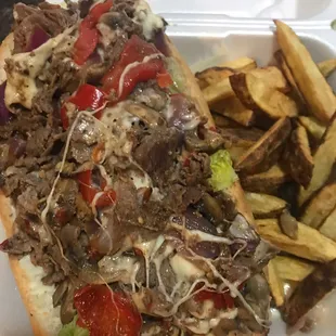 Cheese Steak Hoagie