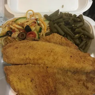 fish and chips, food