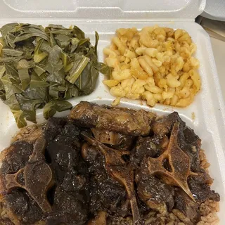 Oxtails with 2 sides