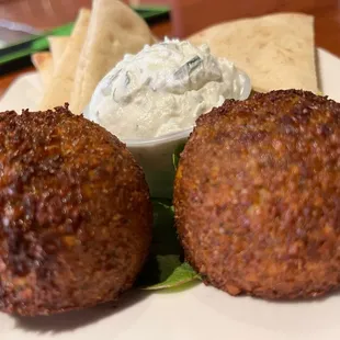 Felafel appetizer