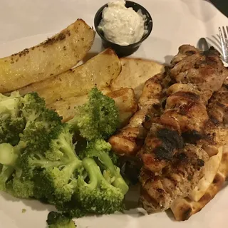 Chicken Souvlakia
