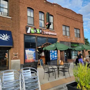 Outside seating