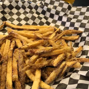 Parmesan fries- don't do it.