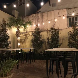 Back patio