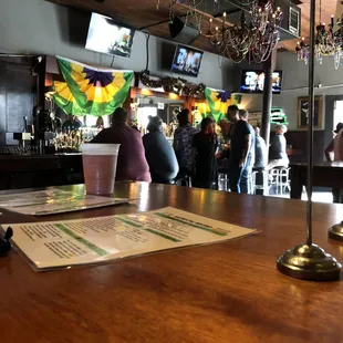 Cool bar, great beer selection, bartender is really nice. Attached restaurant has good food