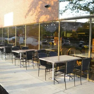 Enjoy a meal outside!