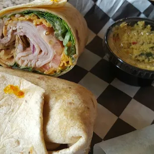 Southwestern Wrap &amp;Coos Coos