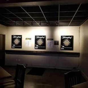 3 dart boards