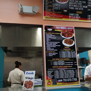 This is the counter you walk up to.