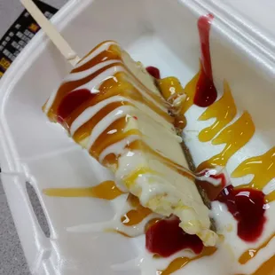 CHEESECAKE ON A STICK!