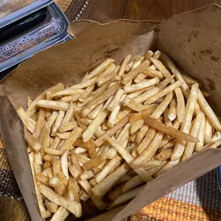 Large Fries. Stale.