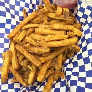 Battered fries