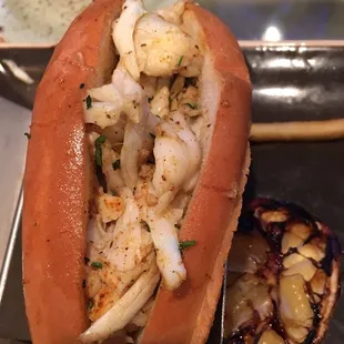 Warm Crab Rolls